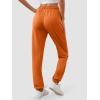 imageATHMILE Baggy Sweatpants for Women with PocketsLounge Womens Pajams PantsWomens Running Joggers Fall Clothes Outfits 2025Orange