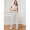 imageATHMILE Baggy Sweatpants for Women with PocketsLounge Womens Pajams PantsWomens Running Joggers Fall Clothes Outfits 2025White