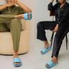 imageATHMILE Cloud Pillow Slippers for Women Men Slide Sandals House Slippers Shower Shoes Thick Sole Comfort Lightweight NonSlip Bathroom Easy to Clean Indoor OutdoorSky Blue
