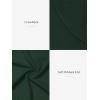 imageATHMILE Womens Long Sleeve Crewneck Ribbed Tops Fitted Stretch Casual Basic T Shirts 2025Dark Green