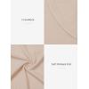 imageATHMILE Womens Long Sleeve Crewneck Ribbed Tops Fitted Stretch Casual Basic T Shirts 2025Peach