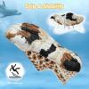 imageATHMILE Kids Water Shoes Boys Girls Water Shoes Quick Dry Barefoot Beach Sports Swim Pool Summer ShoesLittle KidBig KidBeige Leopard
