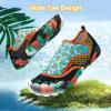 imageATHMILE Kids Water Shoes Boys Girls Water Shoes Quick Dry Barefoot Beach Sports Swim Pool Summer ShoesLittle KidBig KidBlack Leopard