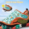 imageATHMILE Kids Water Shoes Boys Girls Water Shoes Quick Dry Barefoot Beach Sports Swim Pool Summer ShoesLittle KidBig KidBlack Leopard