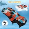 imageATHMILE Kids Water Shoes Boys Girls Water Shoes Quick Dry Barefoot Beach Sports Swim Pool Summer ShoesLittle KidBig KidBlack Orange Ripple