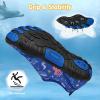 imageATHMILE Kids Water Shoes Boys Girls Water Shoes Quick Dry Barefoot Beach Sports Swim Pool Summer ShoesLittle KidBig KidBlue Octopus