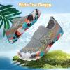 imageATHMILE Kids Water Shoes Boys Girls Water Shoes Quick Dry Barefoot Beach Sports Swim Pool Summer ShoesLittle KidBig KidGrey Cobweb