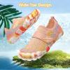 imageATHMILE Kids Water Shoes Boys Girls Water Shoes Quick Dry Barefoot Beach Sports Swim Pool Summer ShoesLittle KidBig KidOrange Cobweb