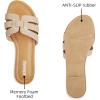 imageATHMILE Sandals for Women 2024 Womens Sandals Dressy Summer Flats Sandals Women Slides Sandals for Party Wedding BeachNude