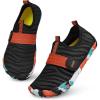 Black Orange Ripple