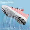 imageATHMILE Water Shoes for Women Men Barefoot Hiking Swim River Shoes Adult Lake Pool Aqua Socks Beach Quick Dry for Surfing Kayaking Sport Walking Accessories Camping Must HavesA Pink