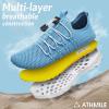 imageATHMILE Water Shoes for Women Men Barefoot Hiking Swim River Shoes Adult Lake Pool Aqua Socks Beach Quick Dry for Surfing Kayaking Sport Walking Accessories Camping Must HavesA Blue