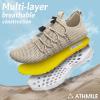 imageATHMILE Water Shoes for Women Men Barefoot Hiking Swim River Shoes Adult Lake Pool Aqua Socks Beach Quick Dry for Surfing Kayaking Sport Walking Accessories Camping Must HavesA Khaki
