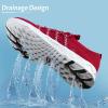 imageATHMILE Water Shoes for Women Men Barefoot Hiking Swim River Shoes Adult Lake Pool Aqua Socks Beach Quick Dry for Surfing Kayaking Sport Walking Accessories Camping Must HavesA Rose Red