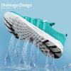 imageATHMILE Water Shoes for Women Men Barefoot Hiking Swim River Shoes Adult Lake Pool Aqua Socks Beach Quick Dry for Surfing Kayaking Sport Walking Accessories Camping Must HavesA Cyan