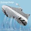 imageATHMILE Water Shoes for Women Men Barefoot Hiking Swim River Shoes Adult Lake Pool Aqua Socks Beach Quick Dry for Surfing Kayaking Sport Walking Accessories Camping Must HavesB Light Grey