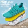 imageATHMILE Water Shoes for Women Men Barefoot Hiking Swim River Shoes Adult Lake Pool Aqua Socks Beach Quick Dry for Surfing Kayaking Sport Walking Accessories Camping Must HavesA Cyan