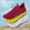 imageATHMILE Water Shoes for Women Men Barefoot Hiking Swim River Shoes Adult Lake Pool Aqua Socks Beach Quick Dry for Surfing Kayaking Sport Walking Accessories Camping Must HavesA Rose Red