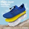imageATHMILE Water Shoes for Women Men Barefoot Hiking Swim River Shoes Adult Lake Pool Aqua Socks Beach Quick Dry for Surfing Kayaking Sport Walking Accessories Camping Must HavesB Deep Blue