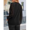 imageATHMILE Womens Long Sleeve Shirts Lace Tops Business Casual Outfits Dressy Fall Fashion BlousesBlack