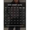 imageATHMILE Womens Long Sleeve Shirts Slim Fit Stretchy Color Block Slightly Cropped TopsMocha Black Combo