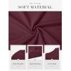 imageATHMILE Womens Oversized Long Sleeve T Shirts Basic Crewneck Tee Fall Tops Casual Workout Fashion Casual Y2K ClothesBurgundy