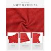 imageATHMILE Womens Tank Tops Summer V Neck Sleeveless Ribbed Button Casual Henley Basic ShirtsRed