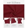 imageATHMILE Womens Tank Tops Summer V Neck Sleeveless Ribbed Button Casual Henley Basic ShirtsWine Red