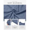 imageATHMILE Womens Tops Summer Basic T Shirts Business Casual Loose Fit Cap Sleeve Tee Cute Clothes Trendy Fashion OutfitsGrey Blue