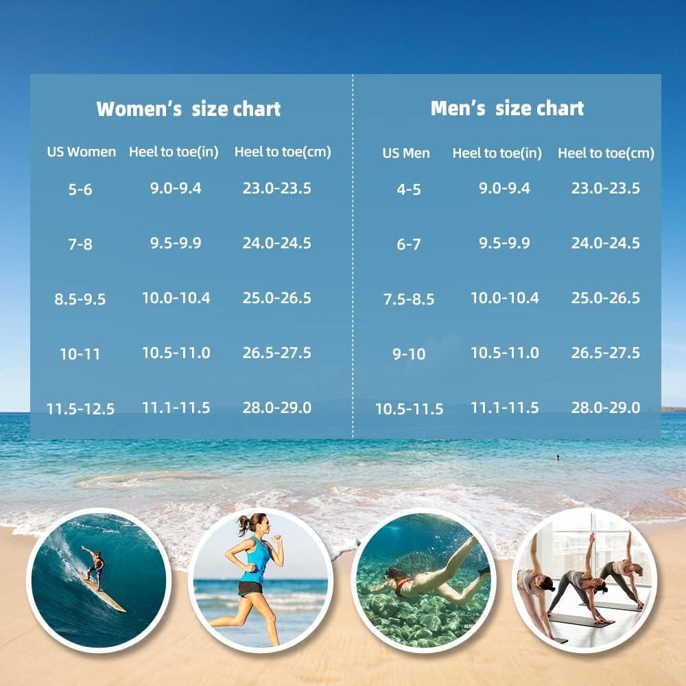 imageWater Shoes for Women Men QuickDry Aqua Socks Swim Beach Barefoot Yoga Exercise Wear Sport Accessories Pool Camping Must Haves Adult Youth SizeColor Love