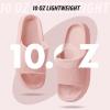 imageATHMILE Cloud Slippers for Women Pillow Slides for Men Shower Shoes Thick Sole House Shoes for Bathroom Indoor OutdoorPink