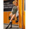 imageATHMILE Tank Top Body Suits Women Sexy Crew Neck Racerback Halter Ribbed Sleeveless Bodysuit for WomenGrey Green