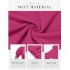 imageATHMILE Womens Puff Short Sleeve Sweater Tops 2025 Spring Summer Trendy SquareV Neck Casual T Shirts BlousesAhot Pink
