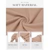 imageATHMILE Womens Puff Short Sleeve Sweater Tops 2025 Spring Summer Trendy SquareV Neck Casual T Shirts BlousesBbeige