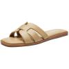 imageATHMILE Womens Sandals Dressy Summer Flat Beach Comfortable Cute Sandals for Women Slides Casual Dress Sandal 2024 Size 611Beige