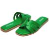 imageATHMILE Womens Sandals Dressy Summer Flat Beach Comfortable Cute Sandals for Women Slides Casual Dress Sandal 2024 Size 611Green