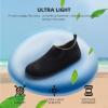 imageWater Shoes for Women Men QuickDry Aqua Socks Swim Beach Barefoot Yoga Exercise Wear Sport Accessories Pool Camping Must Haves Adult Youth SizeBlack Goldw010