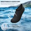 imageWater Shoes for Women Men QuickDry Aqua Socks Swim Beach Barefoot Yoga Exercise Wear Sport Accessories Pool Camping Must Haves Adult Youth SizeBlackw083