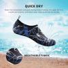 imageWater Shoes for Women Men QuickDry Aqua Socks Swim Beach Barefoot Yoga Exercise Wear Sport Accessories Pool Camping Must Haves Adult Youth SizeBluewhitew019