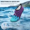 imageWater Shoes for Women Men QuickDry Aqua Socks Swim Beach Barefoot Yoga Exercise Wear Sport Accessories Pool Camping Must Haves Adult Youth SizeFishscales