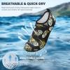 imageWater Shoes for Women Men QuickDry Aqua Socks Swim Beach Barefoot Yoga Exercise Wear Sport Accessories Pool Camping Must Haves Adult Youth SizeGolden Feather