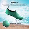 imageWater Shoes for Women Men QuickDry Aqua Socks Swim Beach Barefoot Yoga Exercise Wear Sport Accessories Pool Camping Must Haves Adult Youth SizeGreenw001