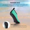 imageWater Shoes for Women Men QuickDry Aqua Socks Swim Beach Barefoot Yoga Exercise Wear Sport Accessories Pool Camping Must Haves Adult Youth SizeGreenw001