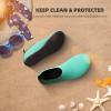 imageWater Shoes for Women Men QuickDry Aqua Socks Swim Beach Barefoot Yoga Exercise Wear Sport Accessories Pool Camping Must Haves Adult Youth SizeGreenw001