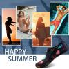 imageWater Shoes for Women Men QuickDry Aqua Socks Swim Beach Barefoot Yoga Exercise Wear Sport Accessories Pool Camping Must Haves Adult Youth SizeNlove Rainbow