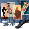 imageWater Shoes for Women Men QuickDry Aqua Socks Swim Beach Barefoot Yoga Exercise Wear Sport Accessories Pool Camping Must Haves Adult Youth SizeNpaisley Pattern
