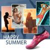 imageWater Shoes for Women Men QuickDry Aqua Socks Swim Beach Barefoot Yoga Exercise Wear Sport Accessories Pool Camping Must Haves Adult Youth SizeNwarren Rose