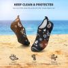 imageWater Shoes for Women Men QuickDry Aqua Socks Swim Beach Barefoot Yoga Exercise Wear Sport Accessories Pool Camping Must Haves Adult Youth SizePaisley  Flowers
