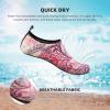 imageWater Shoes for Women Men QuickDry Aqua Socks Swim Beach Barefoot Yoga Exercise Wear Sport Accessories Pool Camping Must Haves Adult Youth SizePaisley Pink