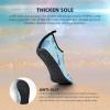 imageWater Shoes for Women Men QuickDry Aqua Socks Swim Beach Barefoot Yoga Exercise Wear Sport Accessories Pool Camping Must Haves Adult Youth SizeShark Blue